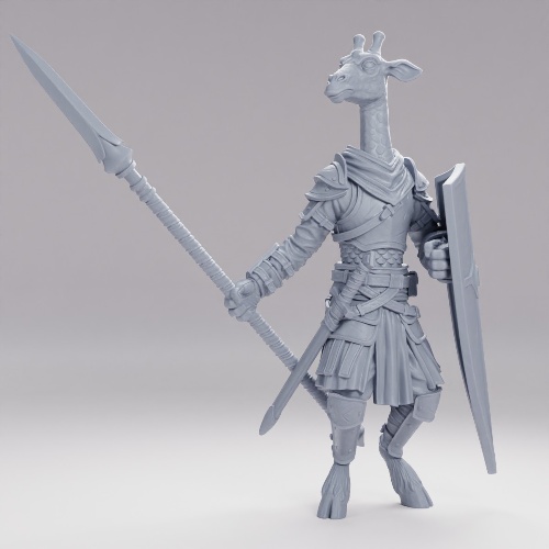Picture of Giraffe Guardian Spear C