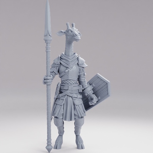 Picture of Giraffe Guardian Spear D