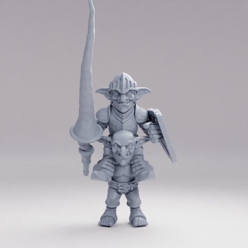 Picture of Goblin knight Pose A