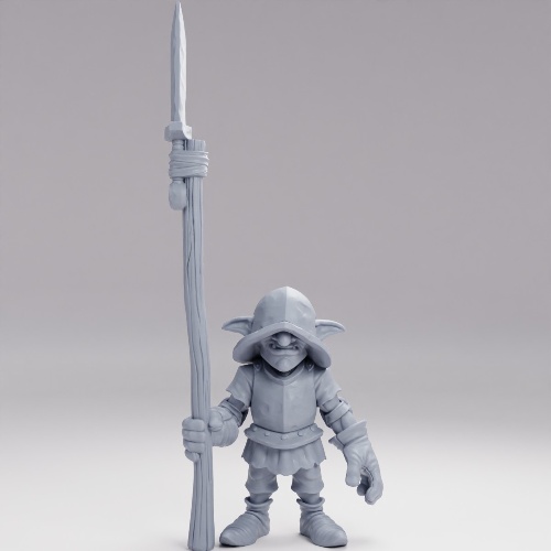 Picture of Goblin spear Pose A