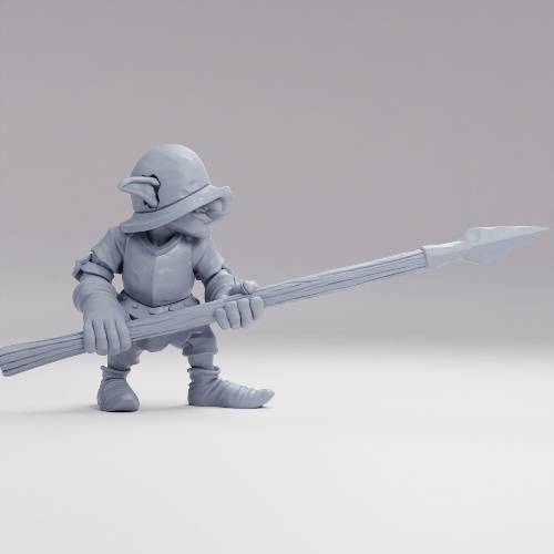 Picture of Goblin spear Pose C