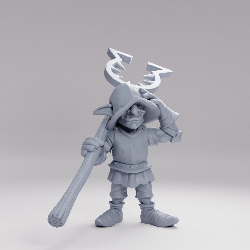 Picture of Goblin spear Pose D