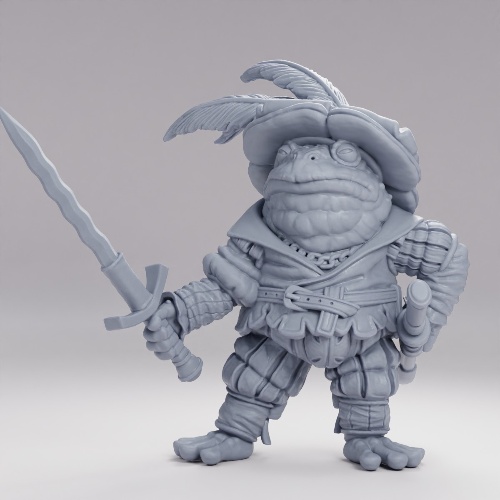 勇壮なるトードフォークの決闘者 の画像