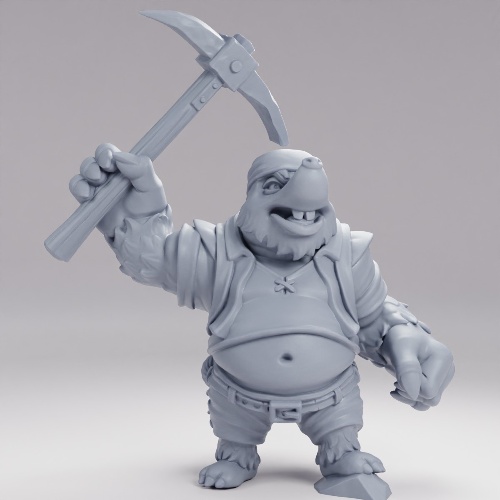 Picture of Pickaxe mole A