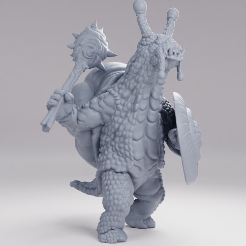 Picture of Snail Folk With Shield E