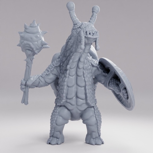 Picture of Snail Warrior With Shield A