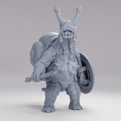 Picture of Snail Warrior With Shield C