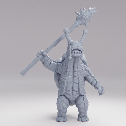 Picture of Snail Warrior With Spear B
