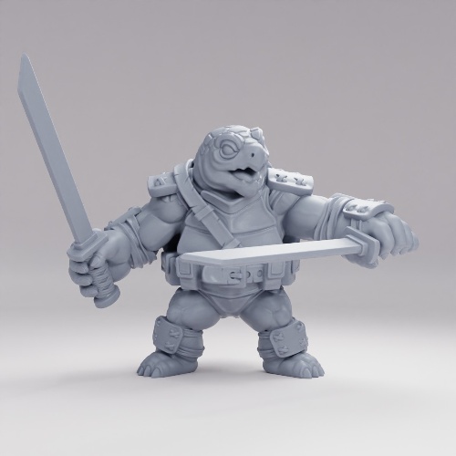 Picture of Turtle swordsman A