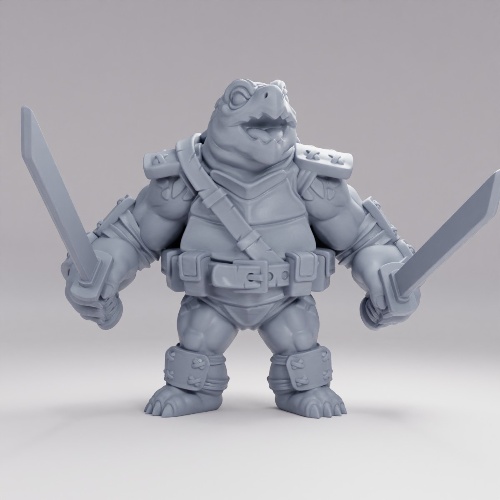 Picture of Turtle swordsman B