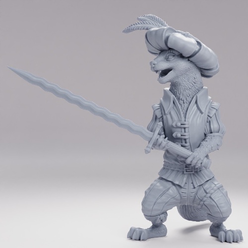 Picture of Weasel flamberge A hat