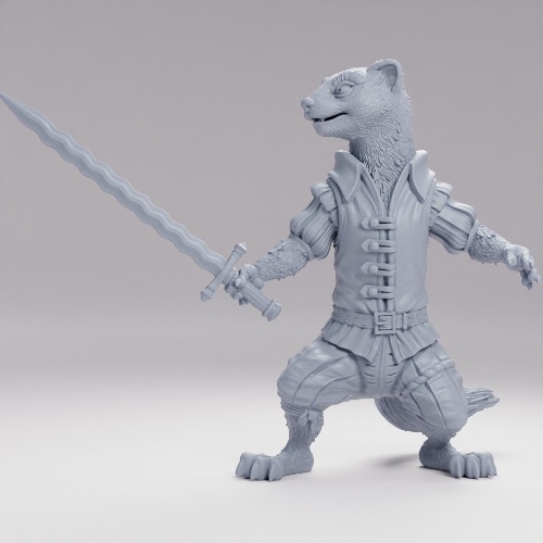 Picture of Weasel flamberge B