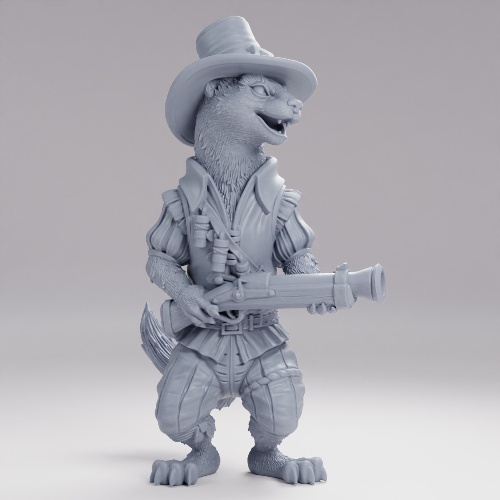 Picture of Weasel handmortar A hat