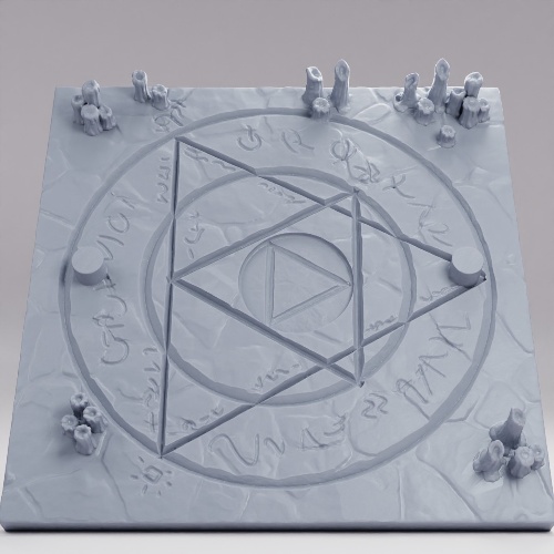 Picture of 50mm Square Ritual Base