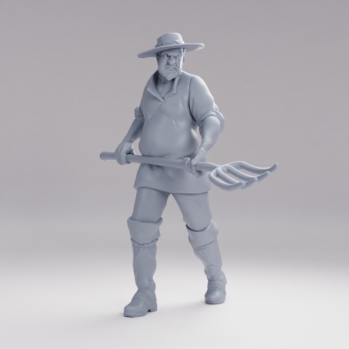 Picture of Angry Farmer