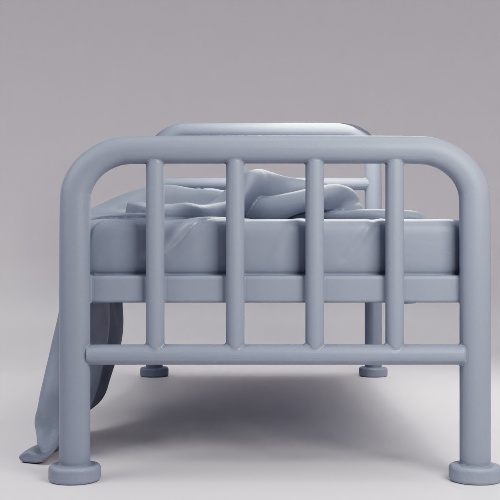 Picture of Bed With Sheets