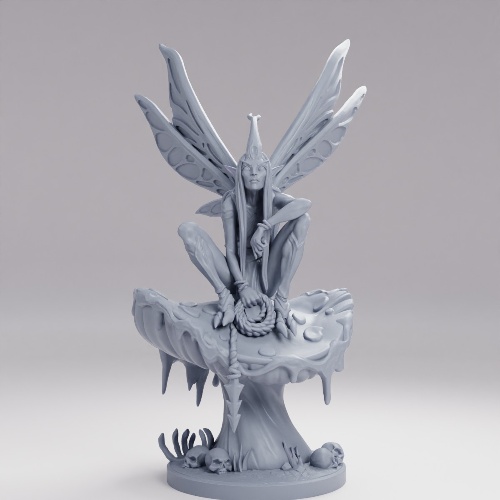 Picture of Fairy Sentinel On Mushroom