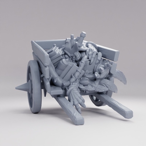 魔獣狩りの試薬荷車 の画像