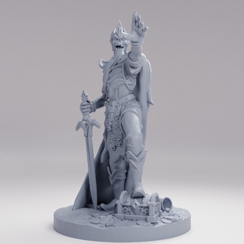 Picture of Koshey Undead King On Base