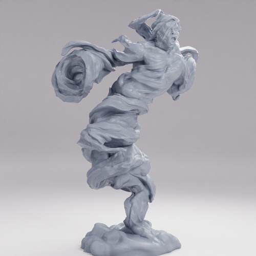 Picture of Air Elemental Attacking