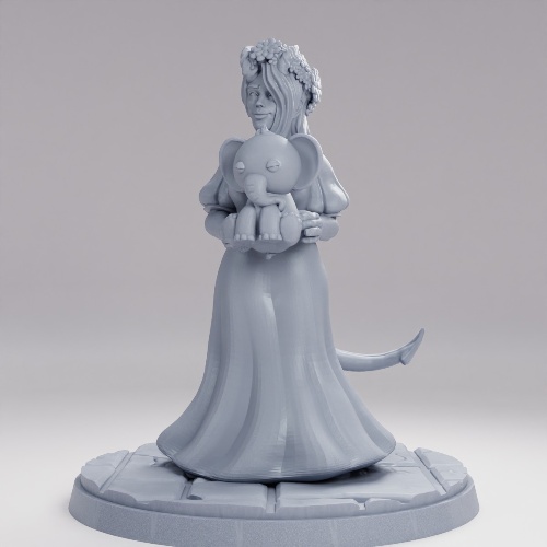 ティーフリングの小さなお姫様 の画像