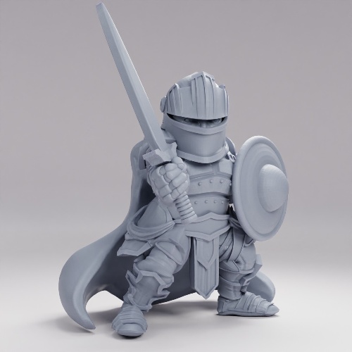 小さなテンプル騎士ボールドハート の画像
