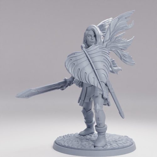 風を纏う妖精騎士 の画像