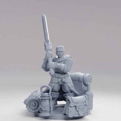 旅慣れた前衛騎士 (The Wayworn Vanguard) の画像
