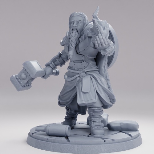 Picture of Dwarf Cleric