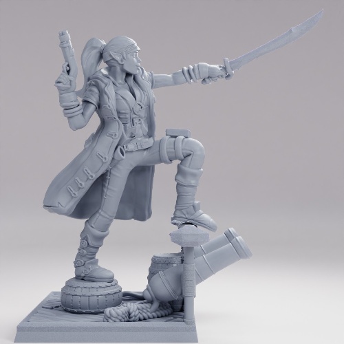 Picture of Pirate with Cannons