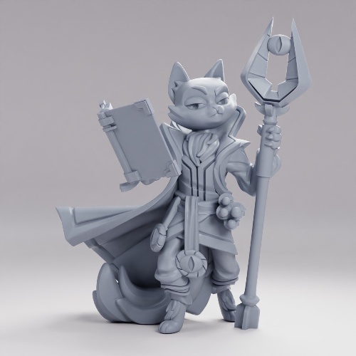 猫科の秘術師 の画像