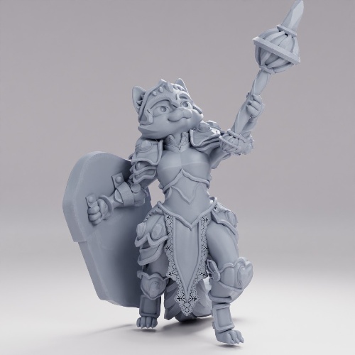 Picture of Paladin Fuzzina Brightclaw