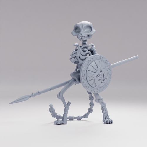 Picture of Skeleton Cat A