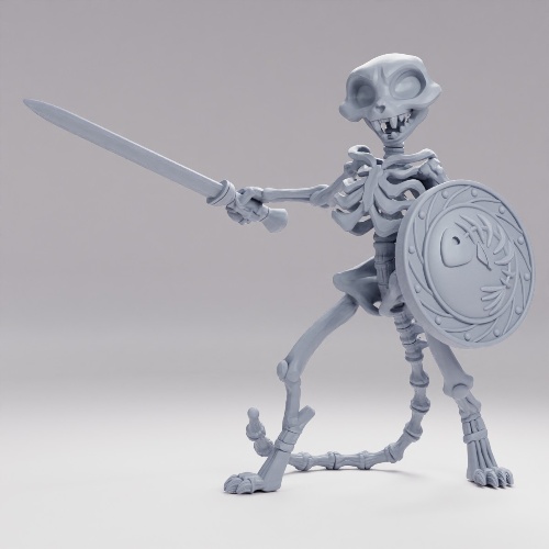 Picture of Skeleton Cat B