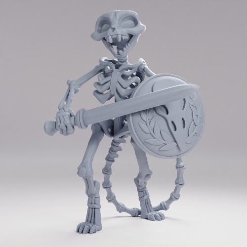 Picture of Skeleton Cat C