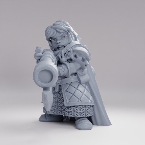 Picture of Female Dwarf Rifle Unit A