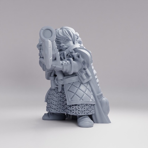 Picture of Female Dwarf Rifle Unit C