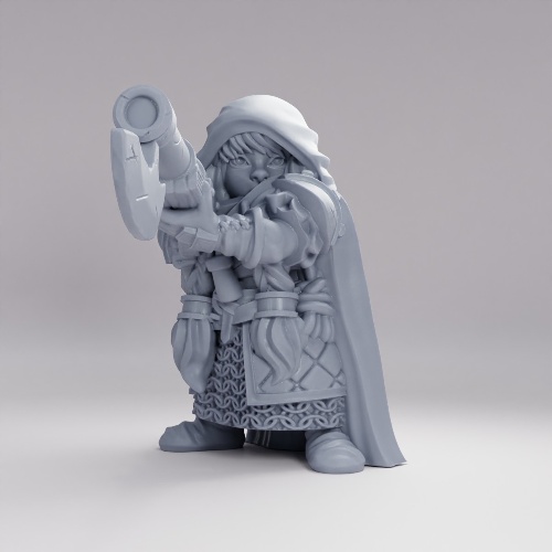 Picture of Female Dwarf Rifle Unit F