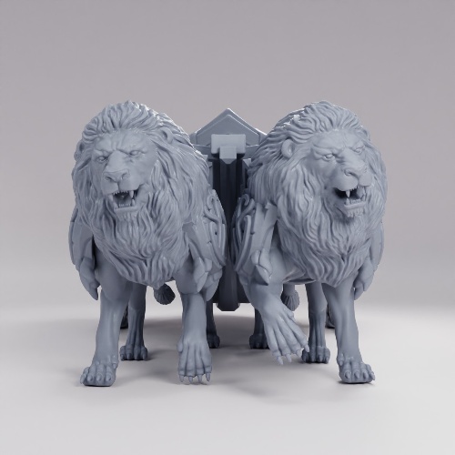 Picture of High Elf Lion Chariot
