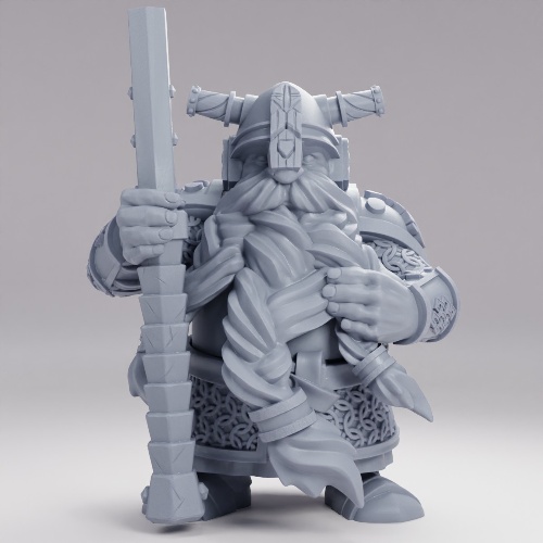 Picture of Long Beard Dwarf D