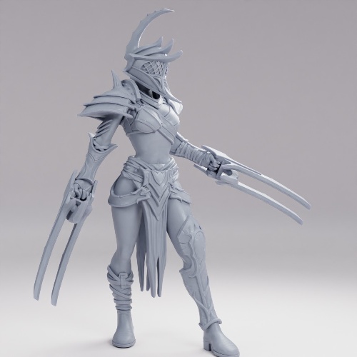 Picture of Blood Claw Female Soldier B