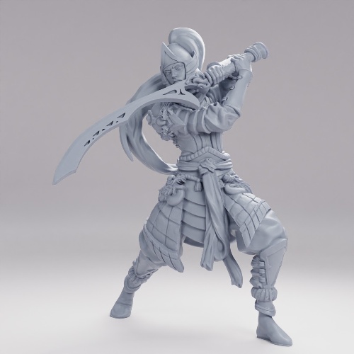 Picture of Female Soldier E