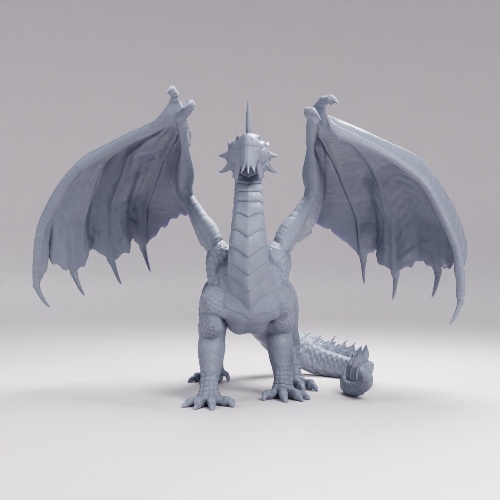 Picture of Ancient Silver Dragon