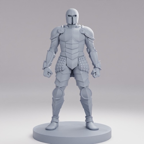 Picture of Animated Armor Position Of Attention