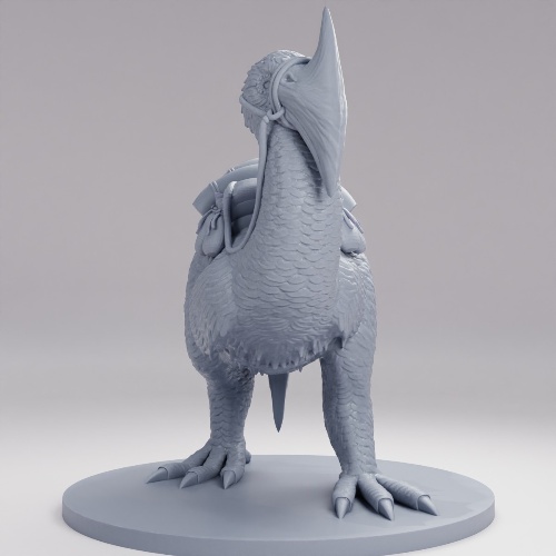 Picture of Axe Beak, Cold Weather mount