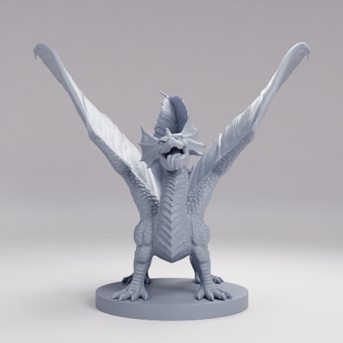 Picture of Brass Dragon Wyrmling