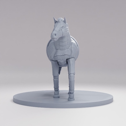 Picture of Clockwork Wooden Pony