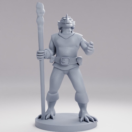 Picture of Dragonborn Druid