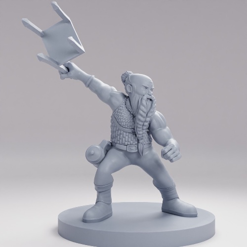 Picture of Dwarf Improvised Weapon Fighter