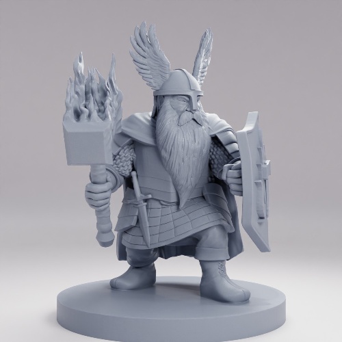 Picture of Dwarf Male Paladin